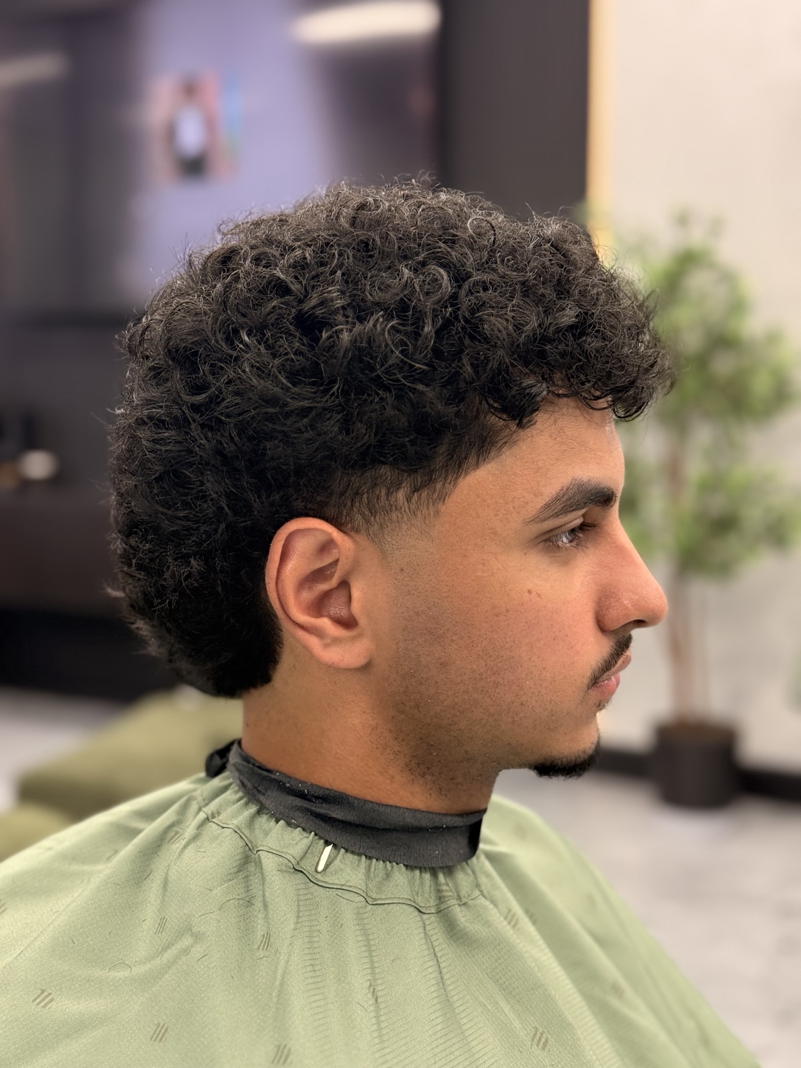 Haircut detail at Velmor Barbers
