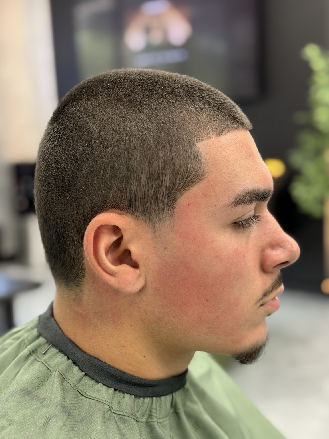 Haircut detail at Velmor Barbers